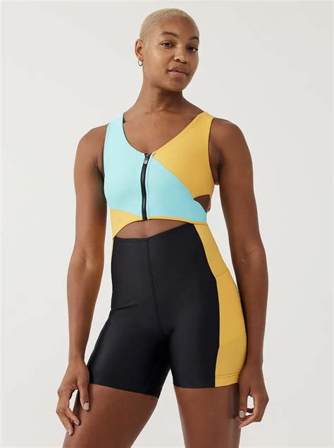 Despite Gaines’ comments, the Adidas website does include a gender-neutral swimwear section. Furthermore, the same swimsuit is worn elsewhere on the website by another model who is female presenting. I dont understand why companies are voluntarily doing this to themselves.